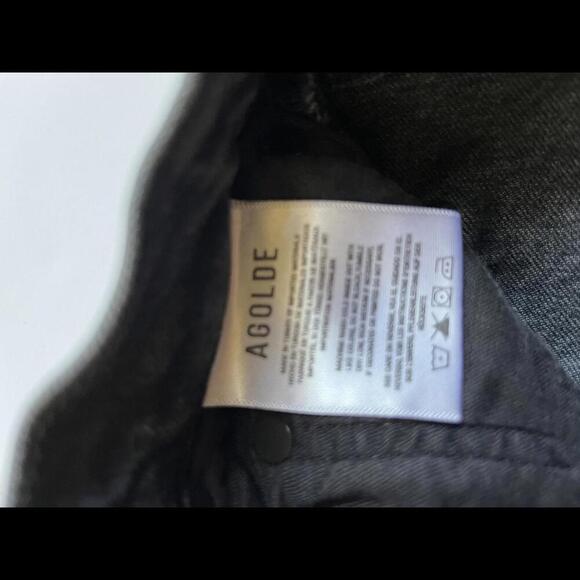 Women's AGOLDE Wilder Ripped Straight Leg Jean size 25 - Picture 5 of 6